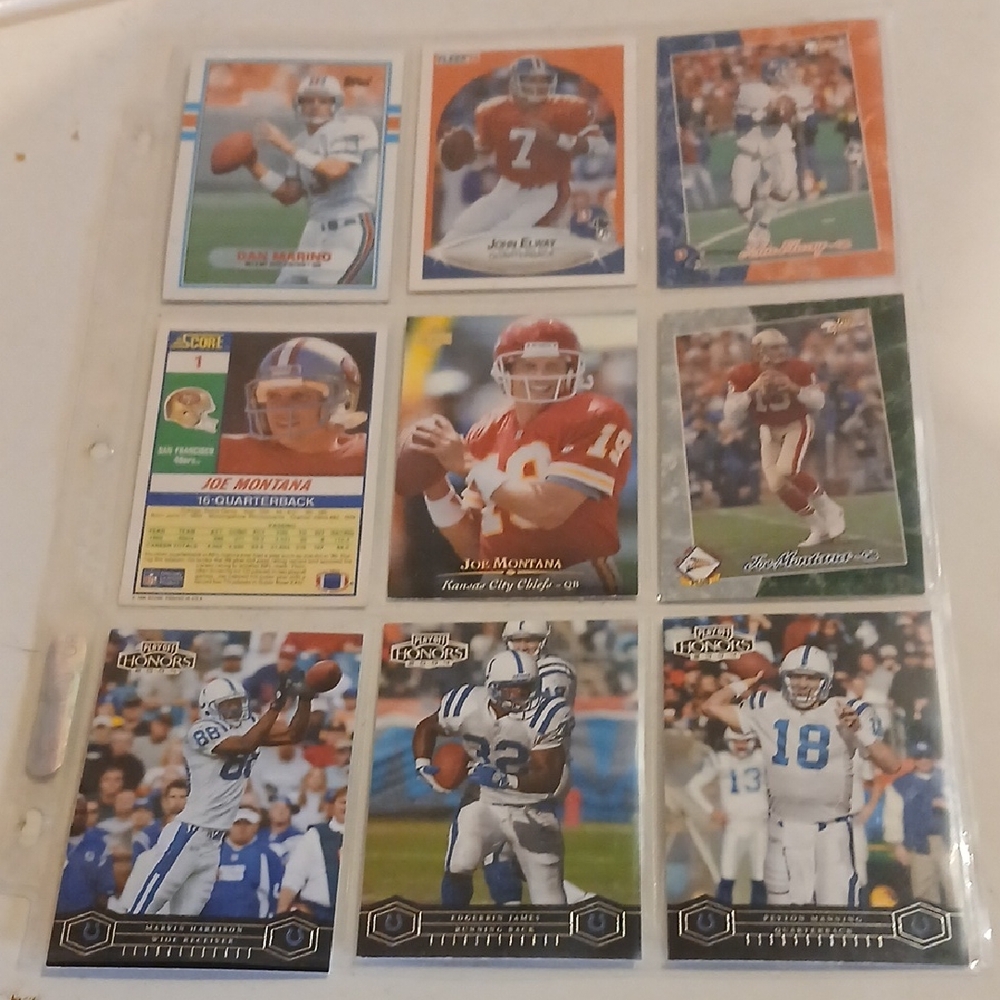 Football Trading Card Collection